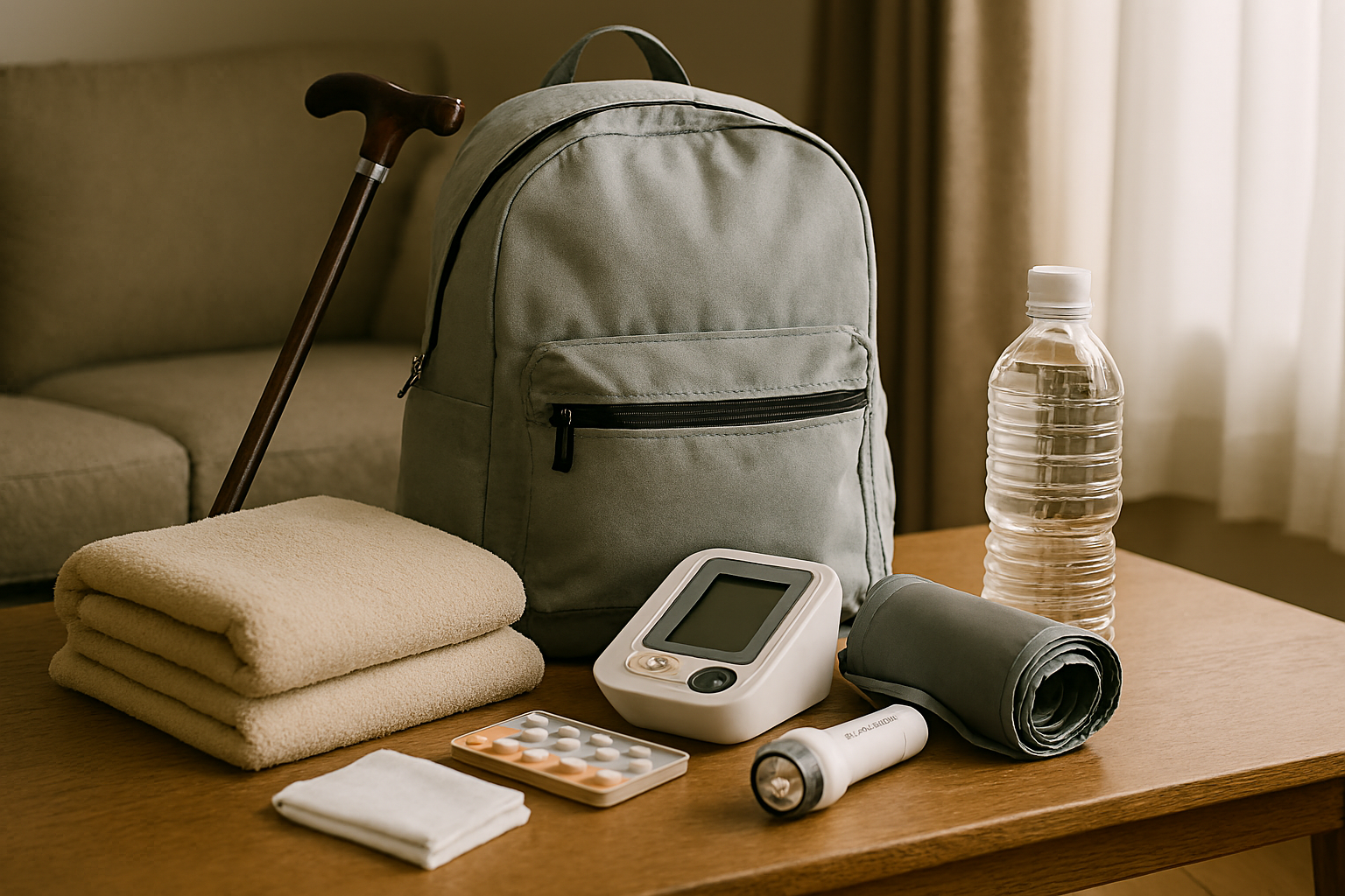 高齢者向け本当に必要な防災グッズ例