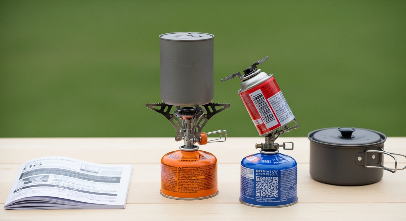 屋外倉庫で非常食を保管している様子