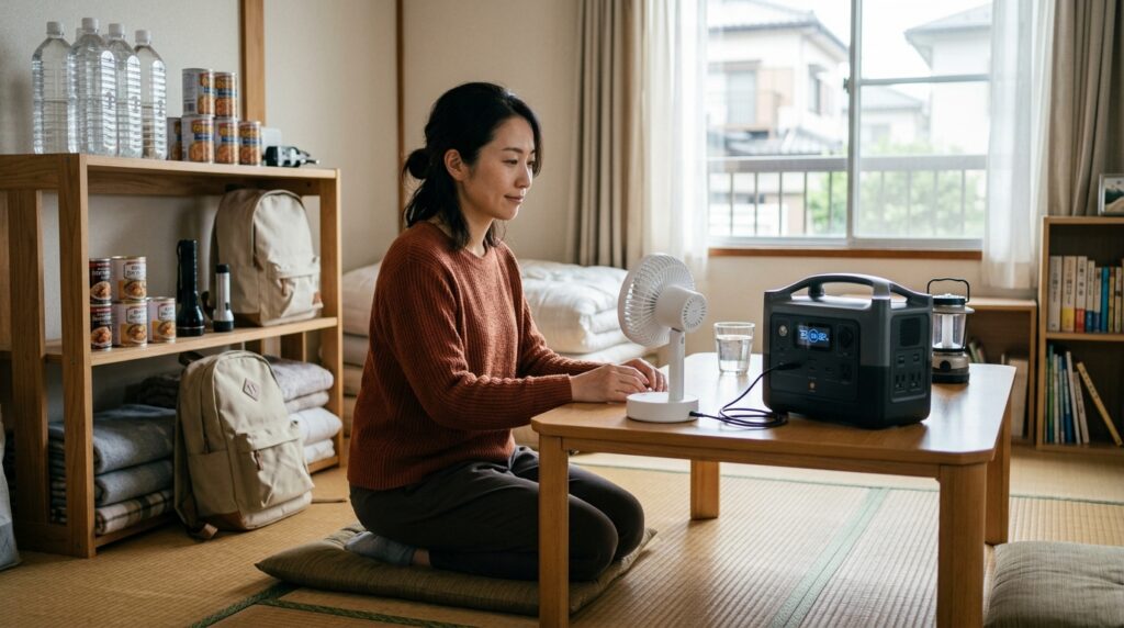 QGISで基盤地図情報プラグインを活用したハザードマップ作成時の防災対策や事前準備を表すイメージ画像