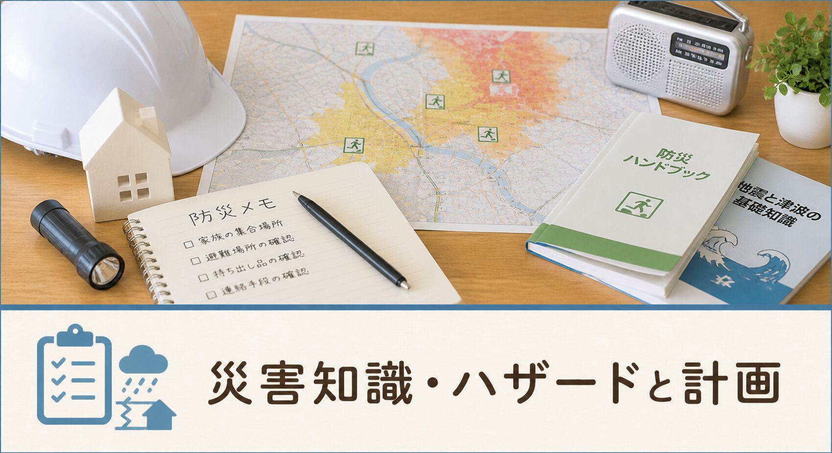 災害知識・ハザードと計画