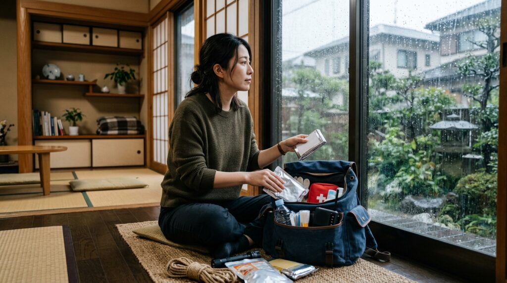非常食ゼリーの賞味期限や備蓄時の選び方、防災用品の準備を表すイメージ画像
