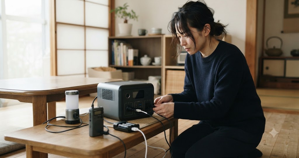 災害時の電力配分を表すイメージ画像