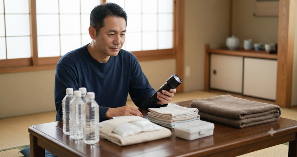停電時の室温管理用品を表すイメージ画像