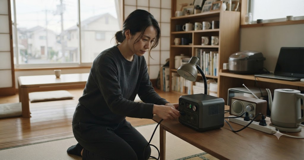災害時の電力管理を表すイメージ画像