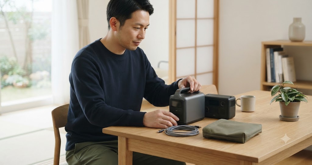 付属品と保管準備を表すイメージ画像