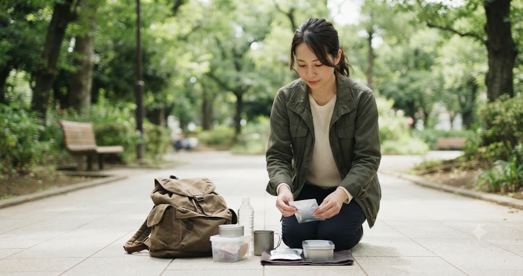 家族向け非常食の備えを表すイメージ画像
