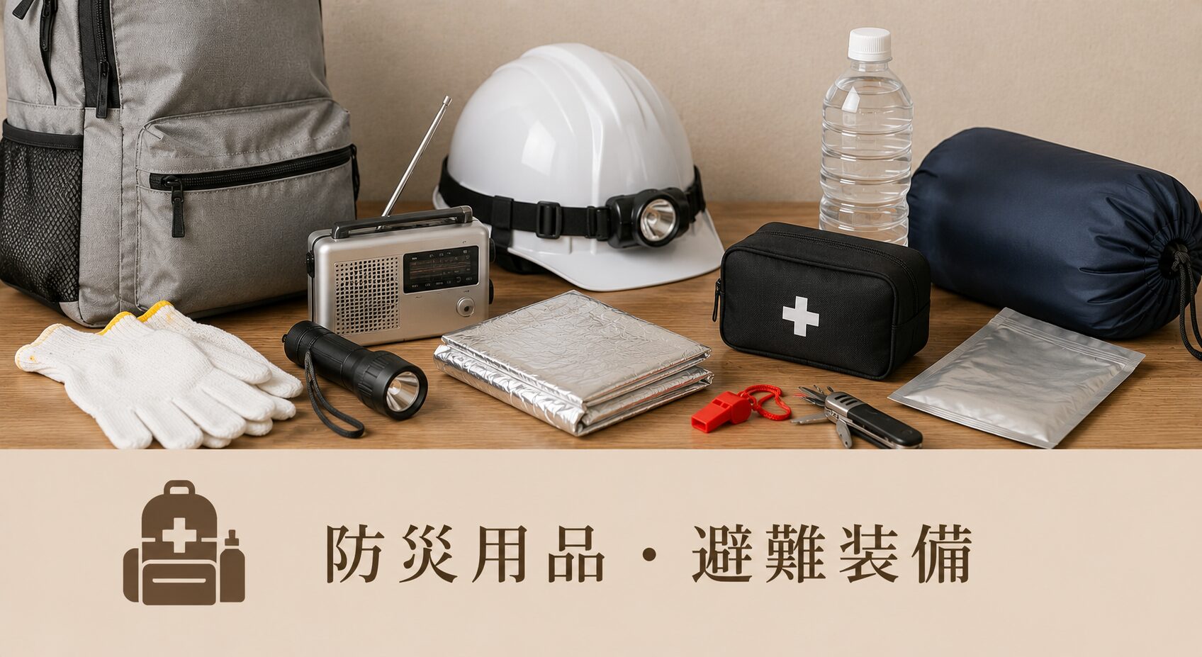 防災用品・避難装備