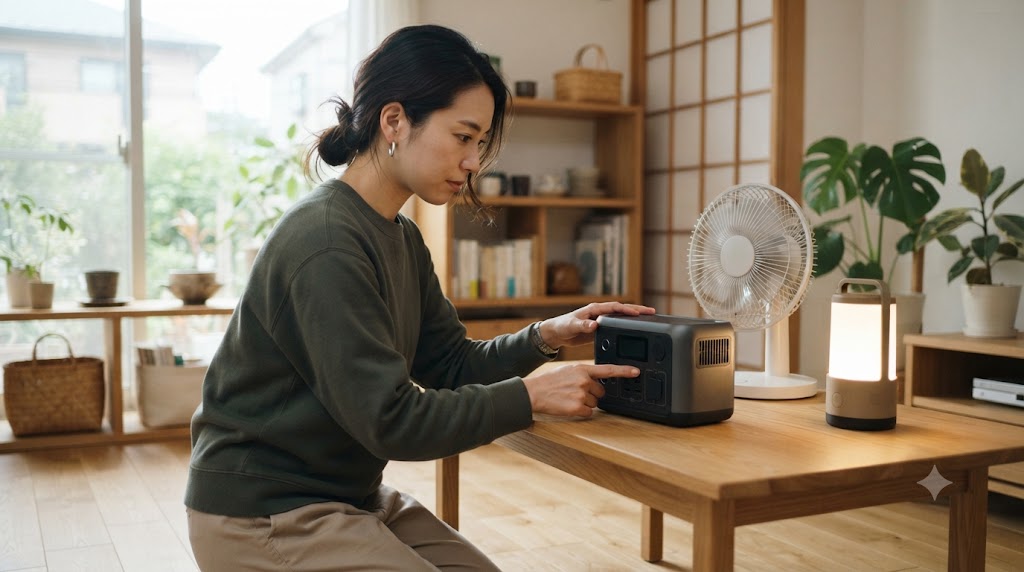 長寿命ポータブル電源を表すイメージ画像
