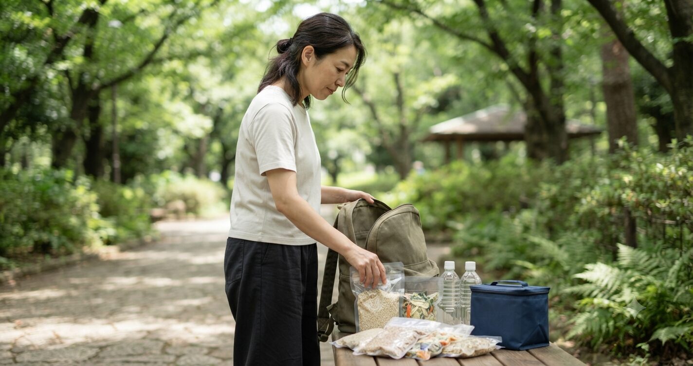 夏場の食品保管環境を表すイメージ画像