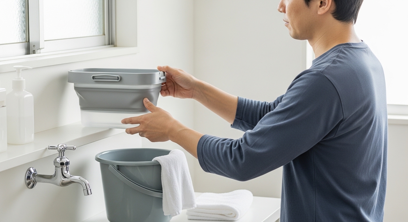 避難用品の最終点検を表すイメージ画像