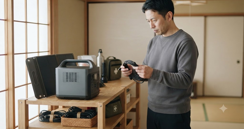 電源機材の保管環境を表すイメージ画像