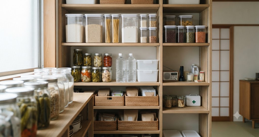 食品備蓄の安全確認を表すイメージ画像
